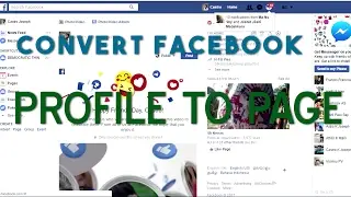 Convert FACEBOOK profile to page-5000-likes