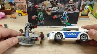 Обзор конструктора LEGO Star Wars Mandalorian 75267 Боевой набор: мандалорцы в собранном состоянии