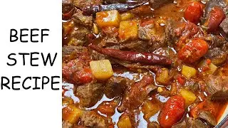 Spicy Beef Stew Recipe/ One Pot Dinner