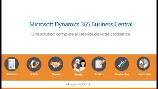 Conférence web Microsoft Dynamics 365 Business Central du 11.06.2020