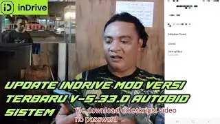 UPDATE INDRIVE MOD VERSI TERBARU V-5.33.0 AUTOBID SISTEM