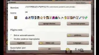 como cambiar de nick y foto en xat.com(loquendo)(bien explicado)