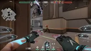 Valorant Jett Highlights - Best Jett Plays #57