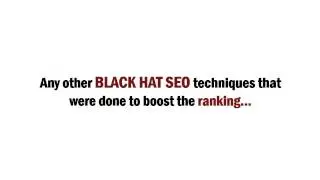 Backlink Removal - Google Penalty Recovery Services