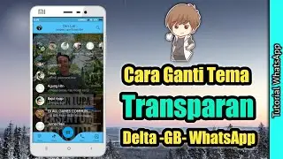 Cara Ganti Tema Transparan - Delta -GB- WhatsApp