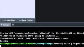 Using migrations to add a column to a database table in Rails