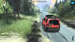 SpinTires! Mod на Land Rover Discovery.  Первый взгляд!
