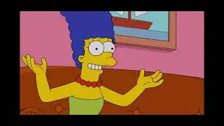 Bart talks like marge #funny