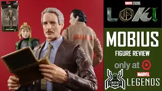 Marvel Legends MOBIUS TVA Owen Wilson Loki Disney+ MCU Series Target Exclusive Figure Review