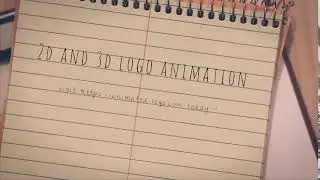 logo text animation |  logo intro animation
