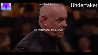 Undertacker - Завершил карьеру