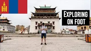 Exploring Ulaanbaatar on foot! | Mongolia 🇲🇳