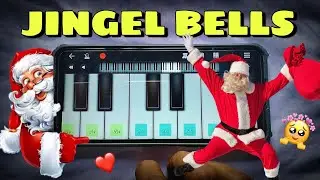Jingle Bells - Easy Walk Band Piano | Jingle Bells On Piano