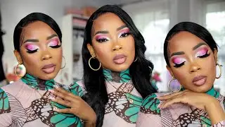 Pink Eyeshadow Makeup Tutorial For Beginners