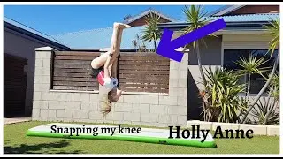 Tearing my ACL leading to surgery | Holly Anne