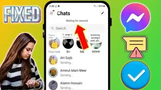 How to Fix Messenger Waiting for network Problem | Messenger Waiting for network error