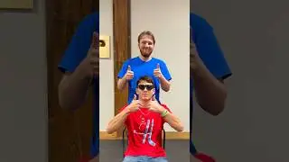 Sunglasses Trick Shot! 😎 #carsoncurran #trickshot #trickshots