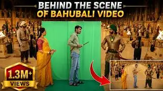 Behind the scene of bahubali video | How to make green screen video | Bahubali spoof