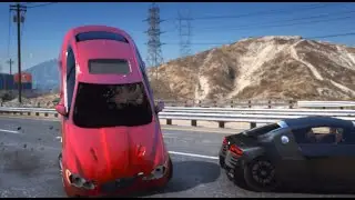GTA 5 - CAR CRASH 🔥🔥EXPLOSIONS💥💥 ONLY