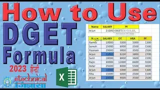 Mastering Data Extraction in Excel: Unleashing the Power of DGET Formula for Dynamic Results!