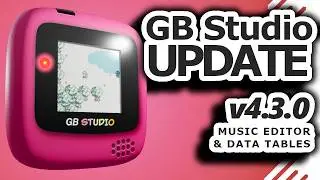 GB Studio 4.3.0 updates overview (Music editor and data lookup tables!)