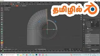 How to use Spin tool in Blender | Arun SV
