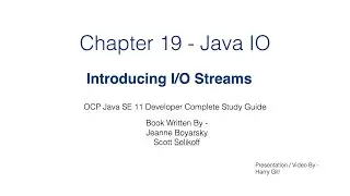 IO Streams - Part 02 - IO Stream Introduction - Java IO (Input/Output)