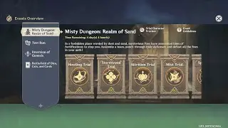 Genshin Impact - Misty Dungeon: Realm of Sand