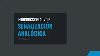 Senalizacion Analógica