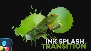 Ink Splash Transition in Davinci Resolve | Full Tutorial |