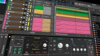 Polyrhythms, Polymeter and how to combine Note Clips in Bitwig