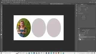 How to make a story board in Photoshop, feather vignette, duplicate layer, move tool, photo mask