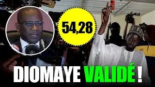 Résultats Provisoires : 54,28% pour Bassirou Diomaye Faye, 35,79% Amadou Ba....
