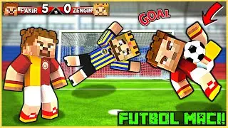 RICH FAMILY VS POOR FAMILY FOOTBALL MATCH! 😂 -Minecraft