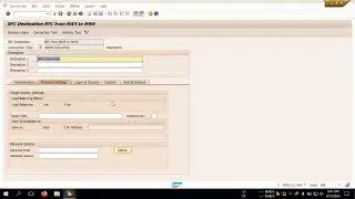 Creating RFC Between two ABAP system @TiwariTechTV