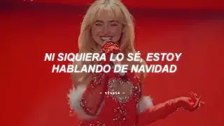 Sabrina Carpenter - Nonsense Christmas (Live Performance + Sub. Español)