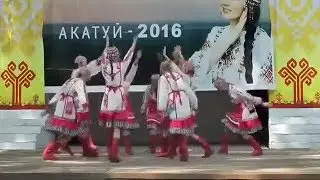 Чувашский танец. Танцевальная группа Энергия с. Климово