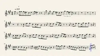 The Love You Save | The Jackson 5 Trumpet Sheet Music