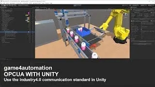 OPC UA Unity Interface Game4Automation
