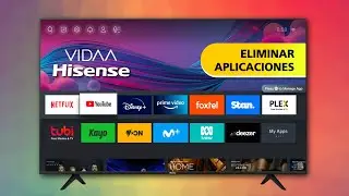 Cómo ELIMINAR Aplicaciones en Smart TV HISENSE - VIDAA OS ❌ ✅ 💜