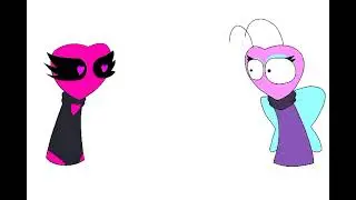 Luv and Flutter (Sprunki and Dandy's World 