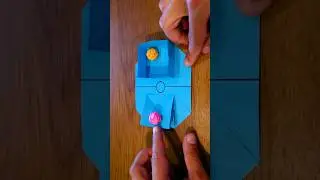 Easy Origami Basketball pop-It Game