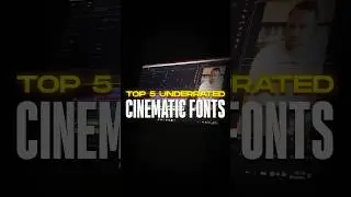 Top 5 Underrated Cinematic Fonts