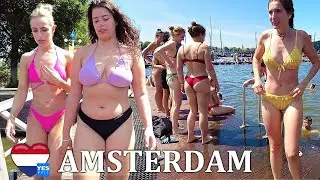 🇳🇱 AMSTERDAM HOT SUMMER NETHERLANDS 2023 [FULL TOUR]