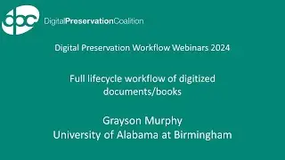 Full lifecycle workflow of digitized documents and books