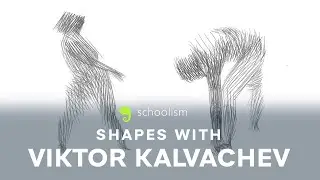 Creating Shapes Using Crosshatching