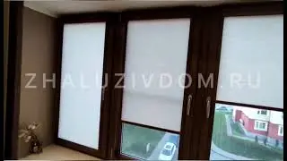 Рулонные шторы на пластиковые окна- www.zhaluzivdom.ru