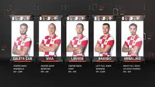 Croatia Official Squad WCQ 2022