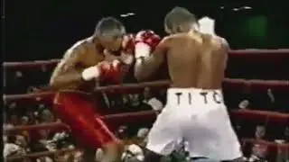Felix "Tito" Trinidad vs Hugo Pineda Full Highlights - KNOCKOUT #boxing #sports