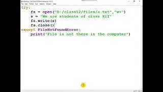 001)   Various File Modes in Python